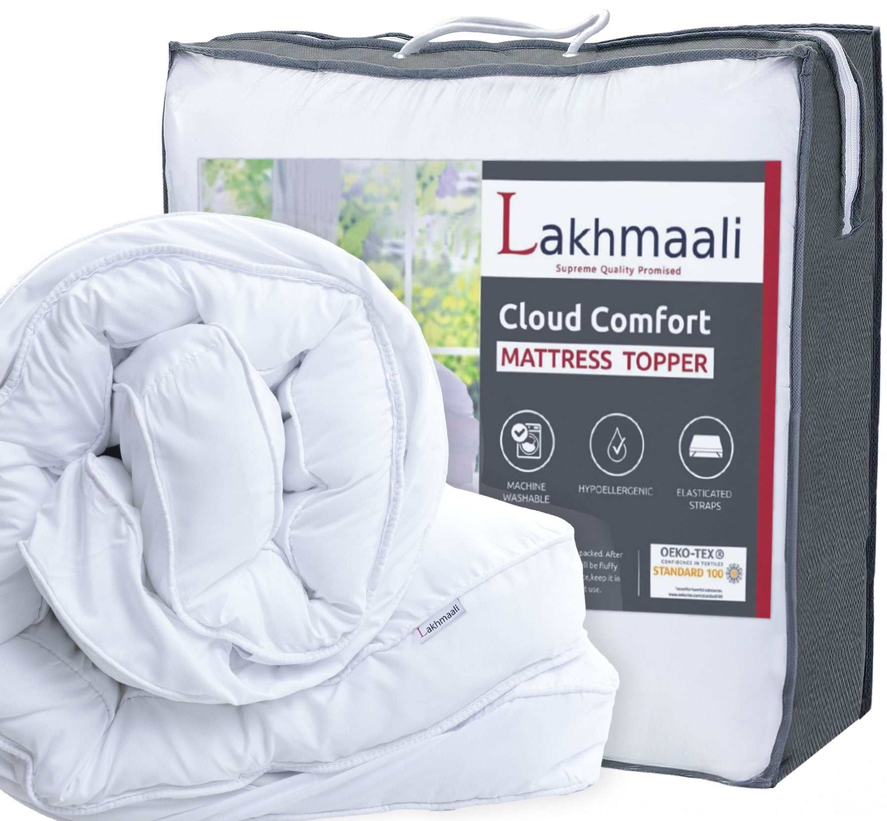 Lakhmaali Premium Quality Extra Thick Mattress Toppers